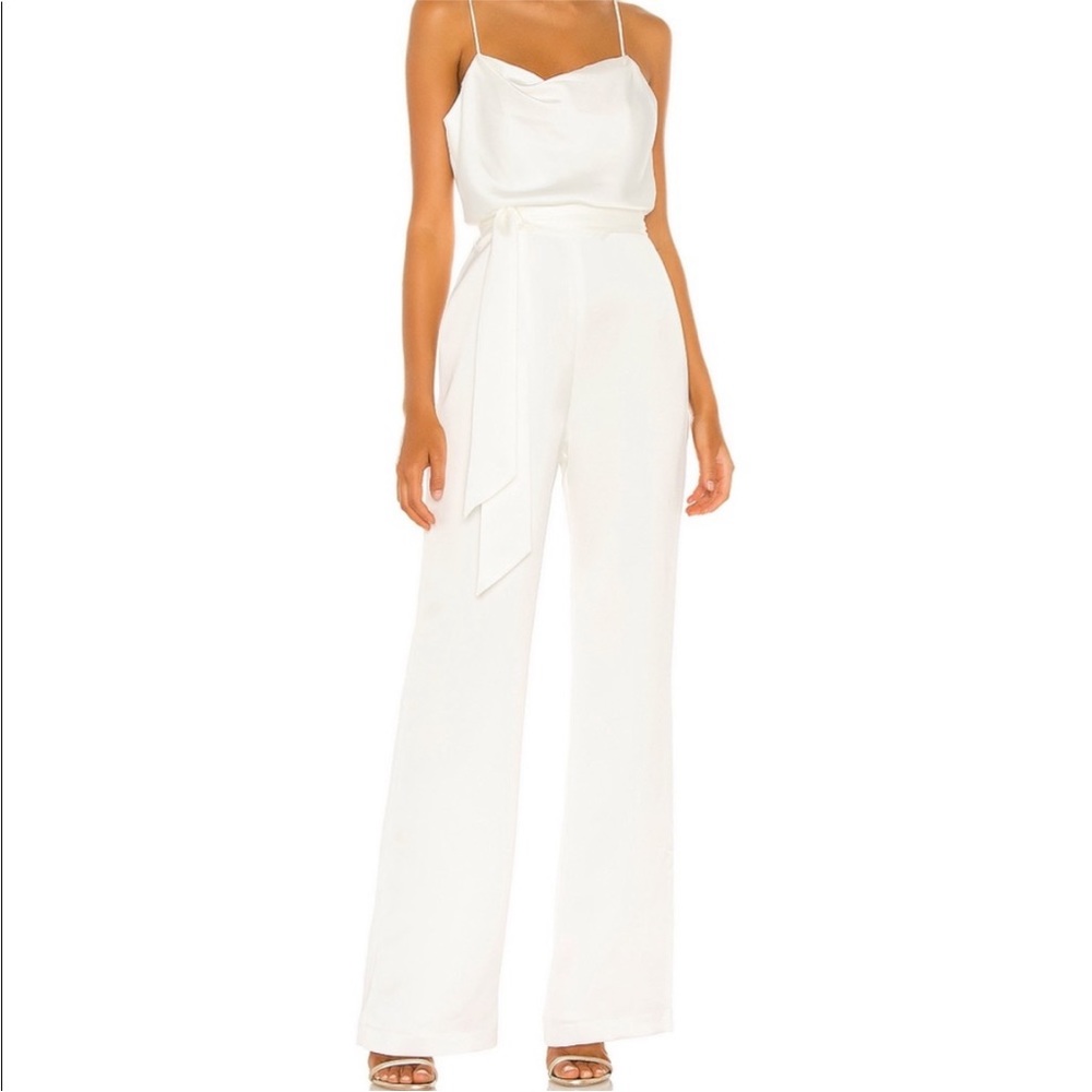 Revolve White Jumpsuit